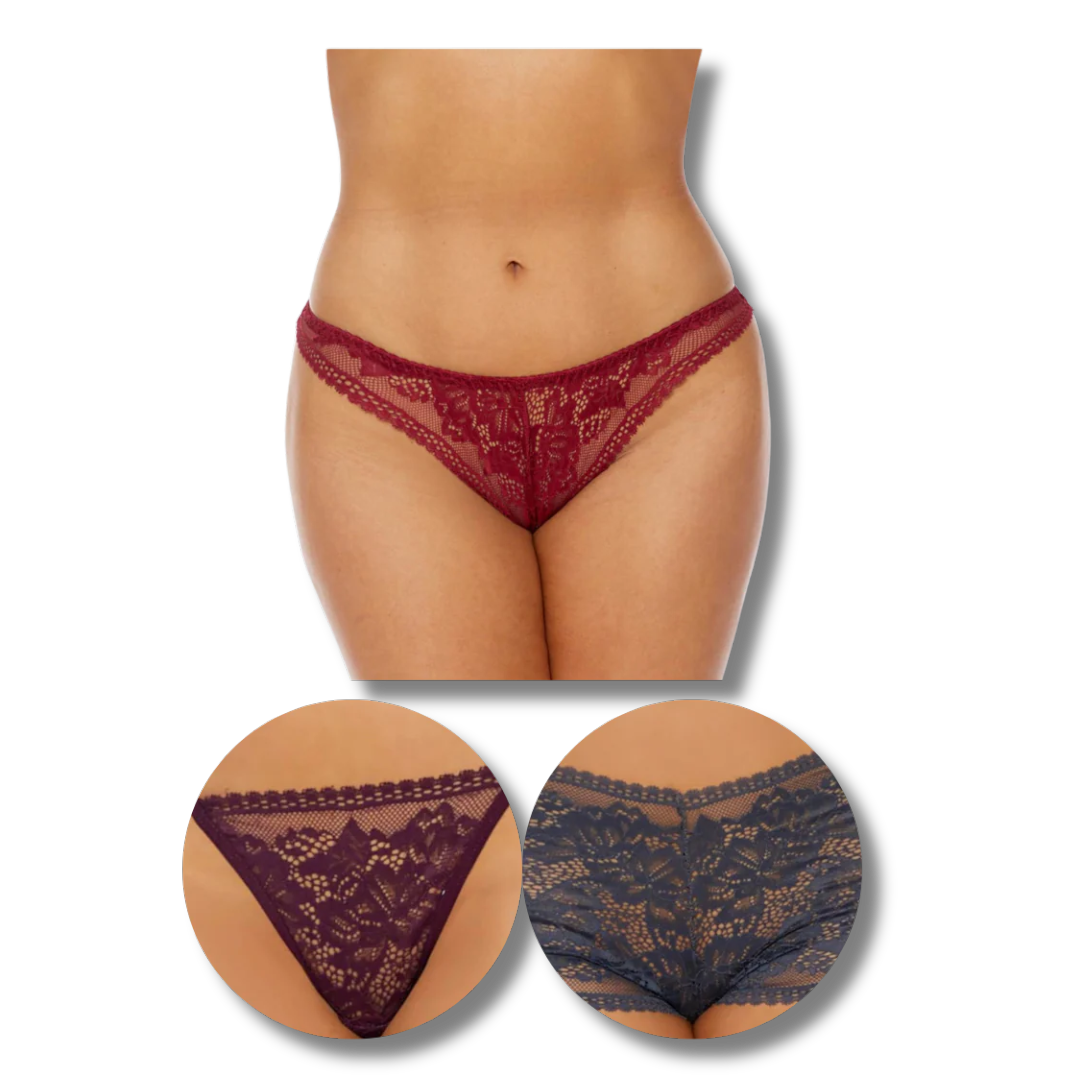 Hollywood Hues Brazilian Panty Set - Bikiny