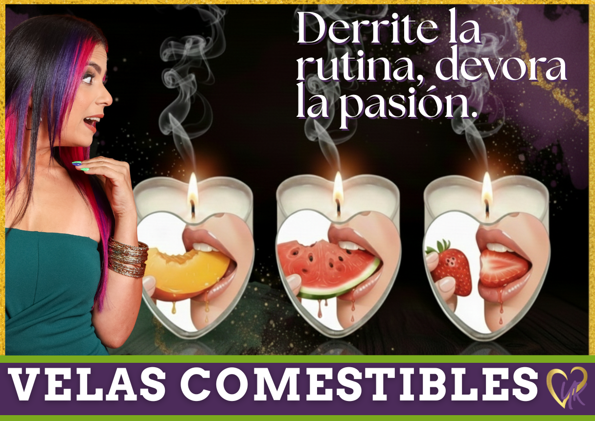 Despierta tus Sentidos: El Arte del Masaje con Velas Comestibles 3-en-1