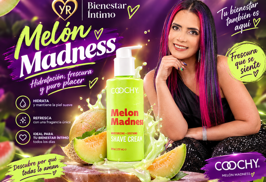 COOCHY® Melon Madness: un afeitado suave, una piel que se siente consentida