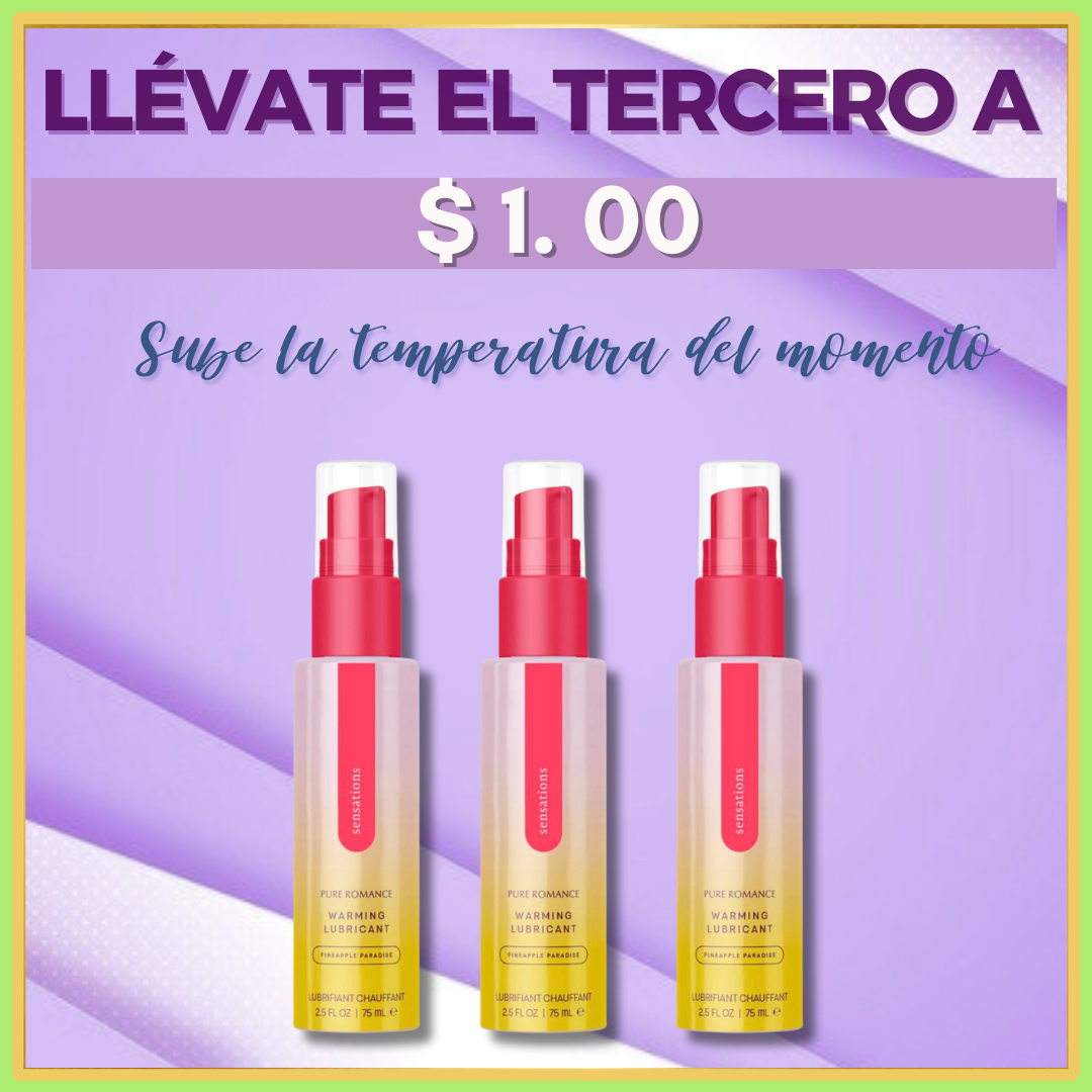 Trío Pack Sensations - Compra 2 y llévate el tercero en $1
