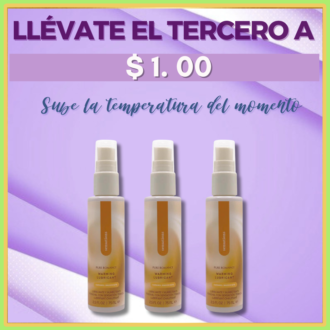 Trío Pack Sensations - Compra 2 y llévate el tercero en $1