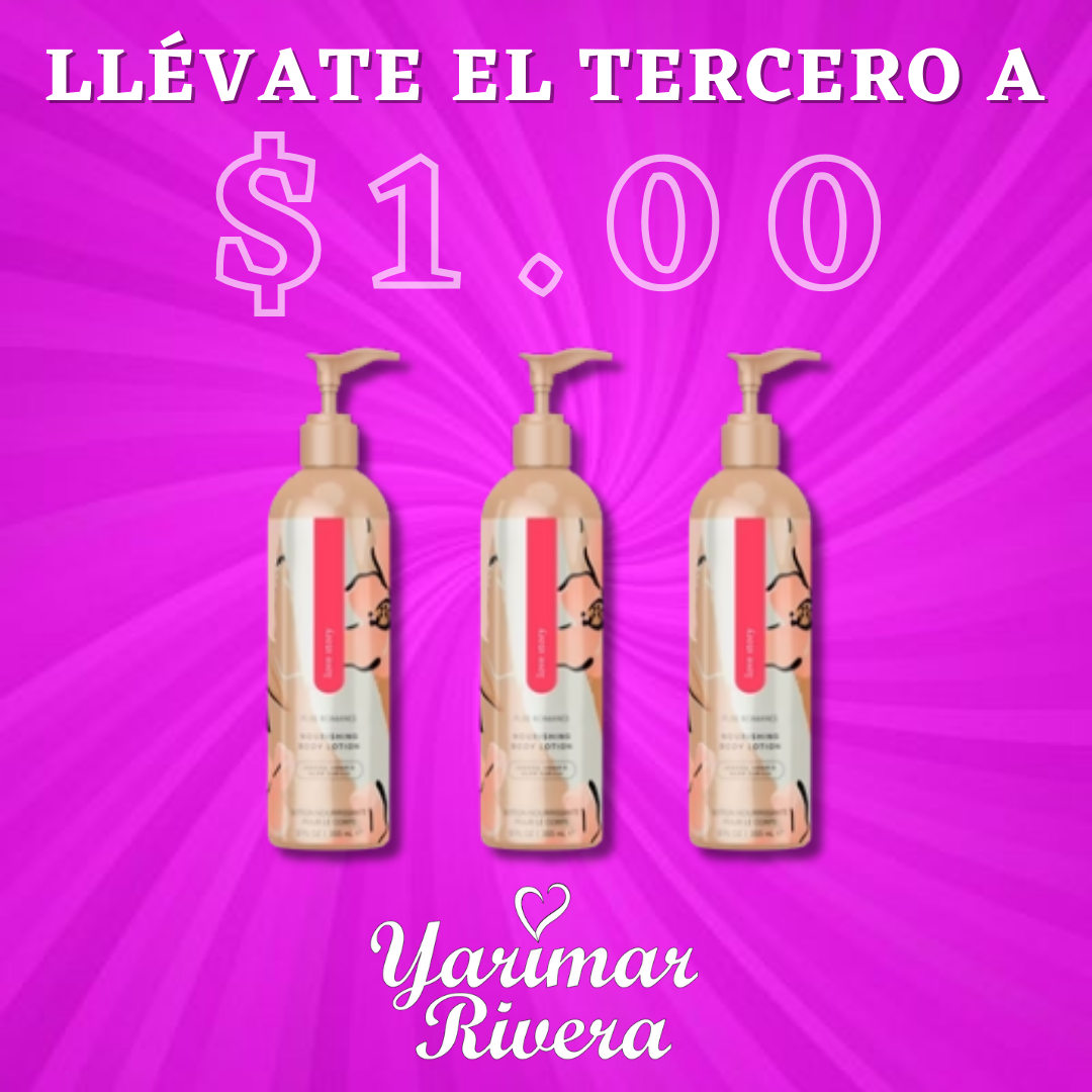 TRIO PACK CREMA CORPORAL - Compras 2 Cremas y llévate la tercera en $1