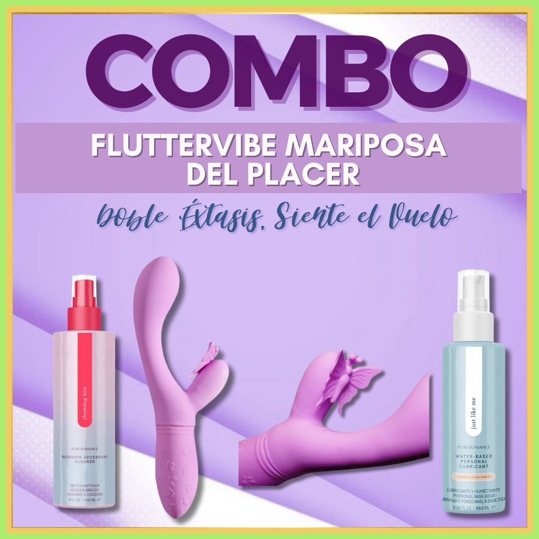 Combo Fluttervibe - Mariposa del Placer