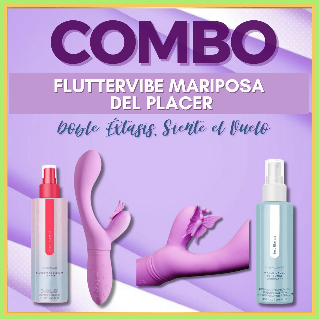 Combo Fluttervibe - Mariposa del Placer