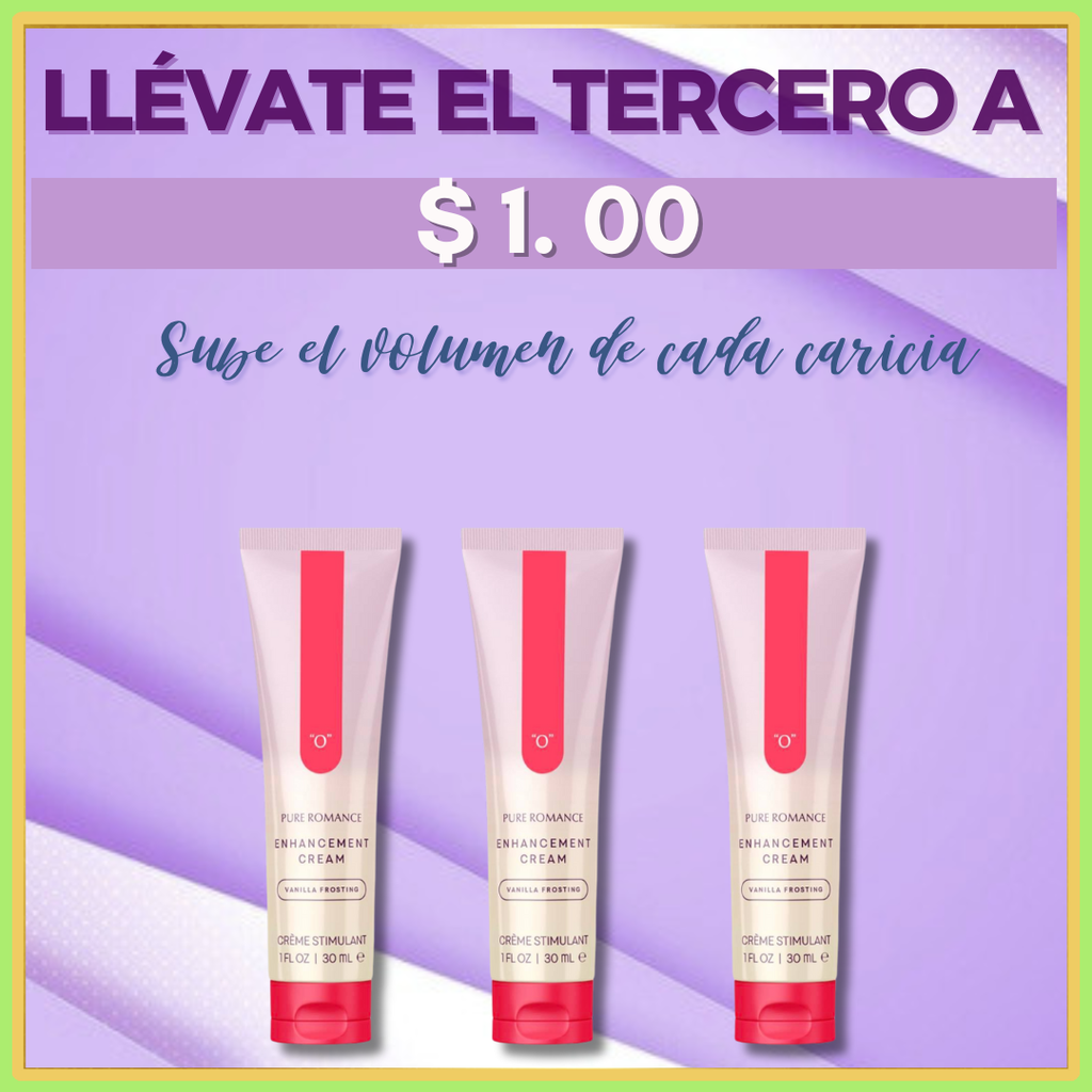 Trio Pack de Crema O - Compra 2 y llévate el tercero a $1.00
