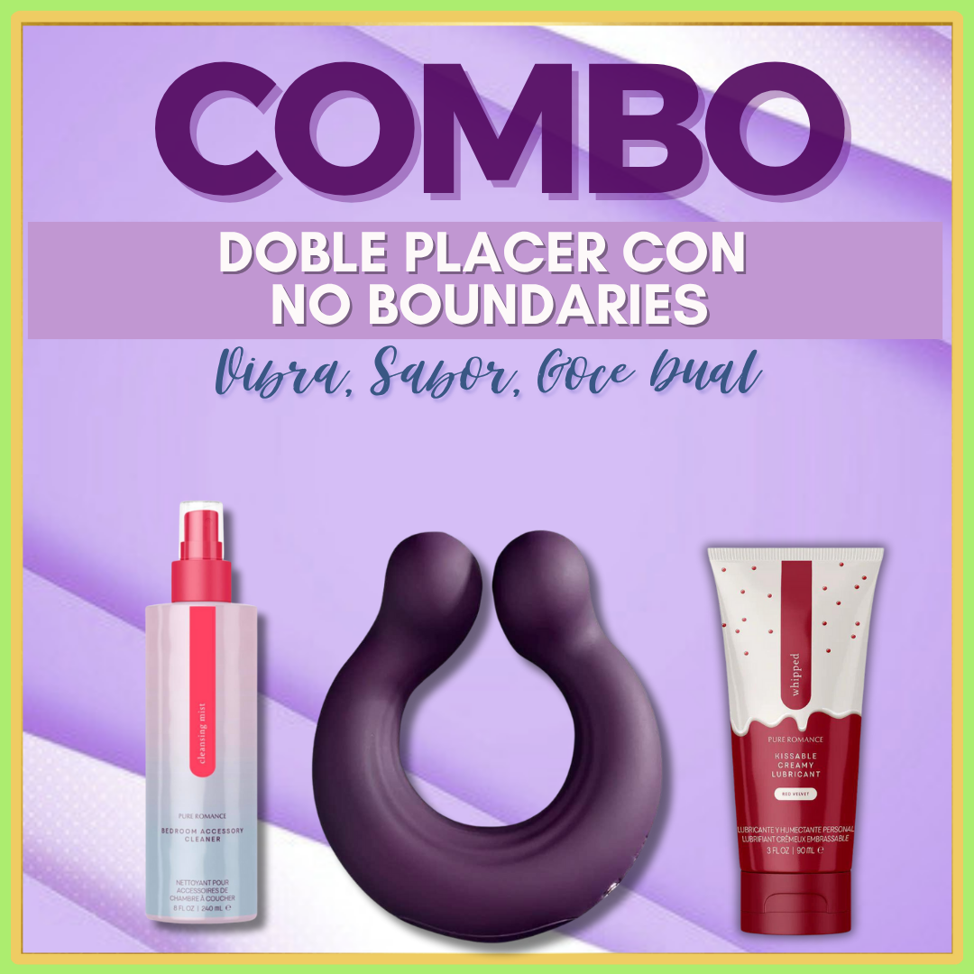 Double Pleasure with No Boundaries- Combo