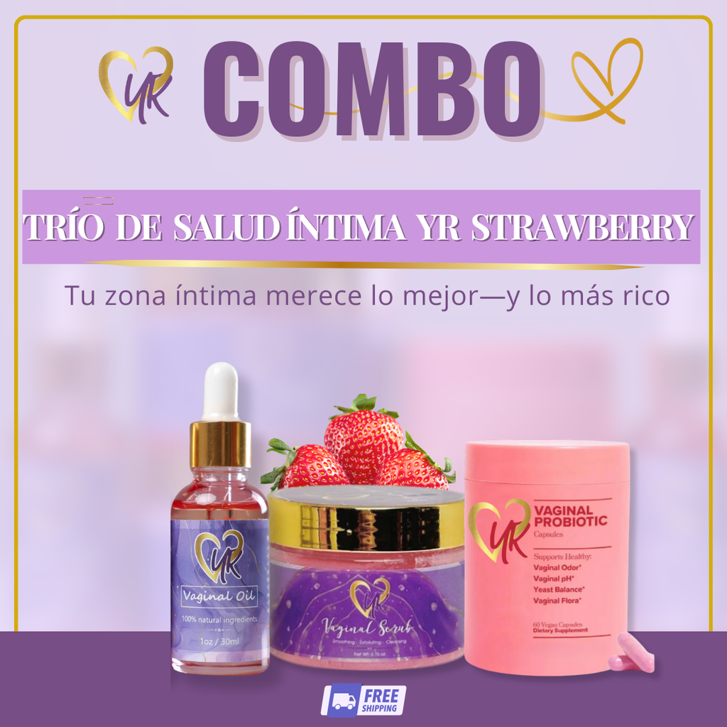 Trío de Salud Intima YR Strawberry
