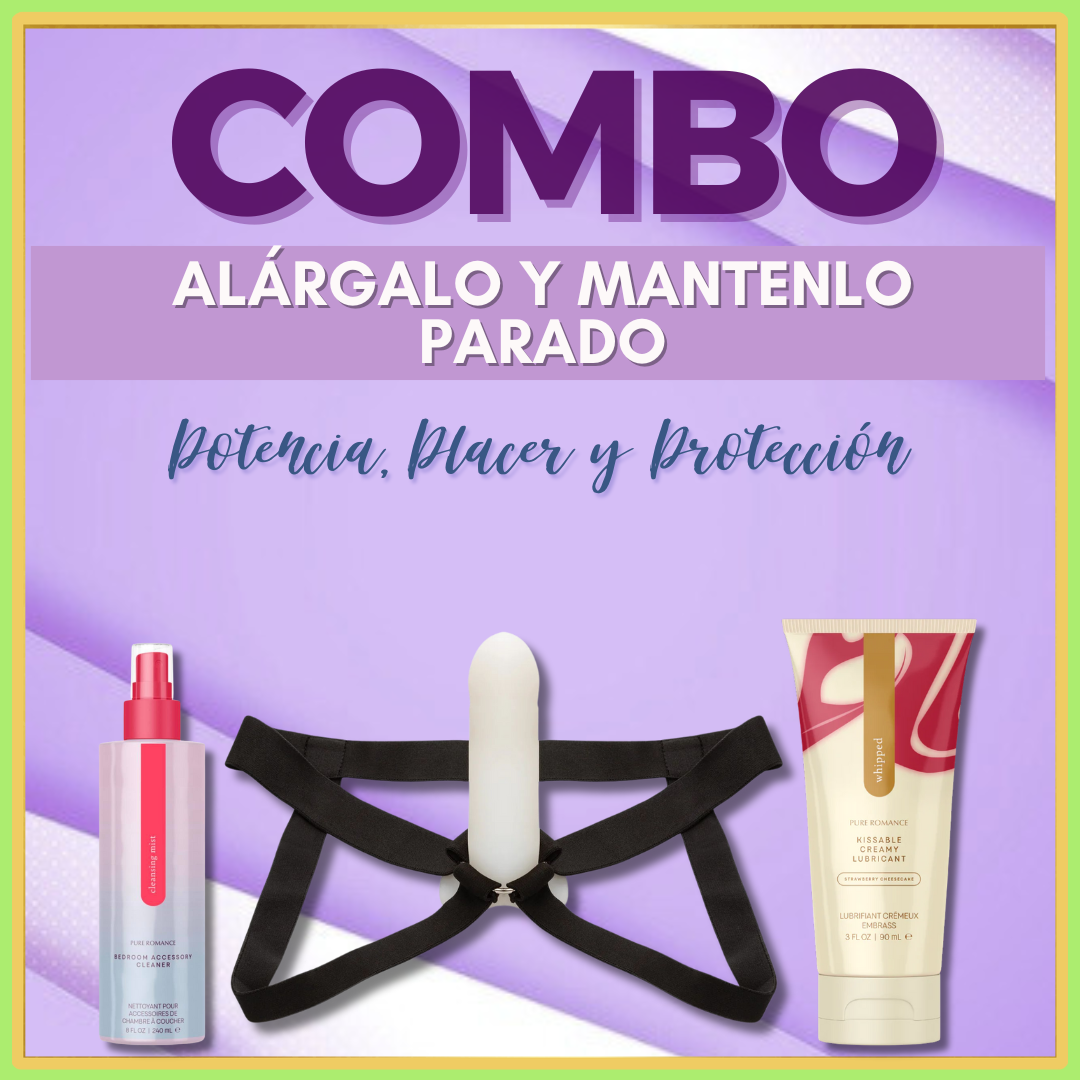 Alárgalo y Mantenlo Parado Combo