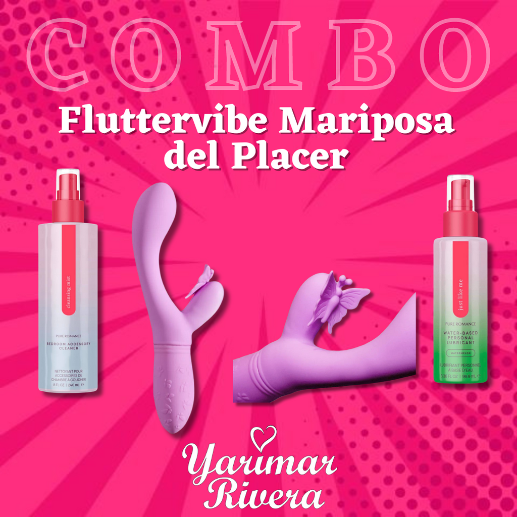 Combo Fluttervibe - Mariposa del Placer