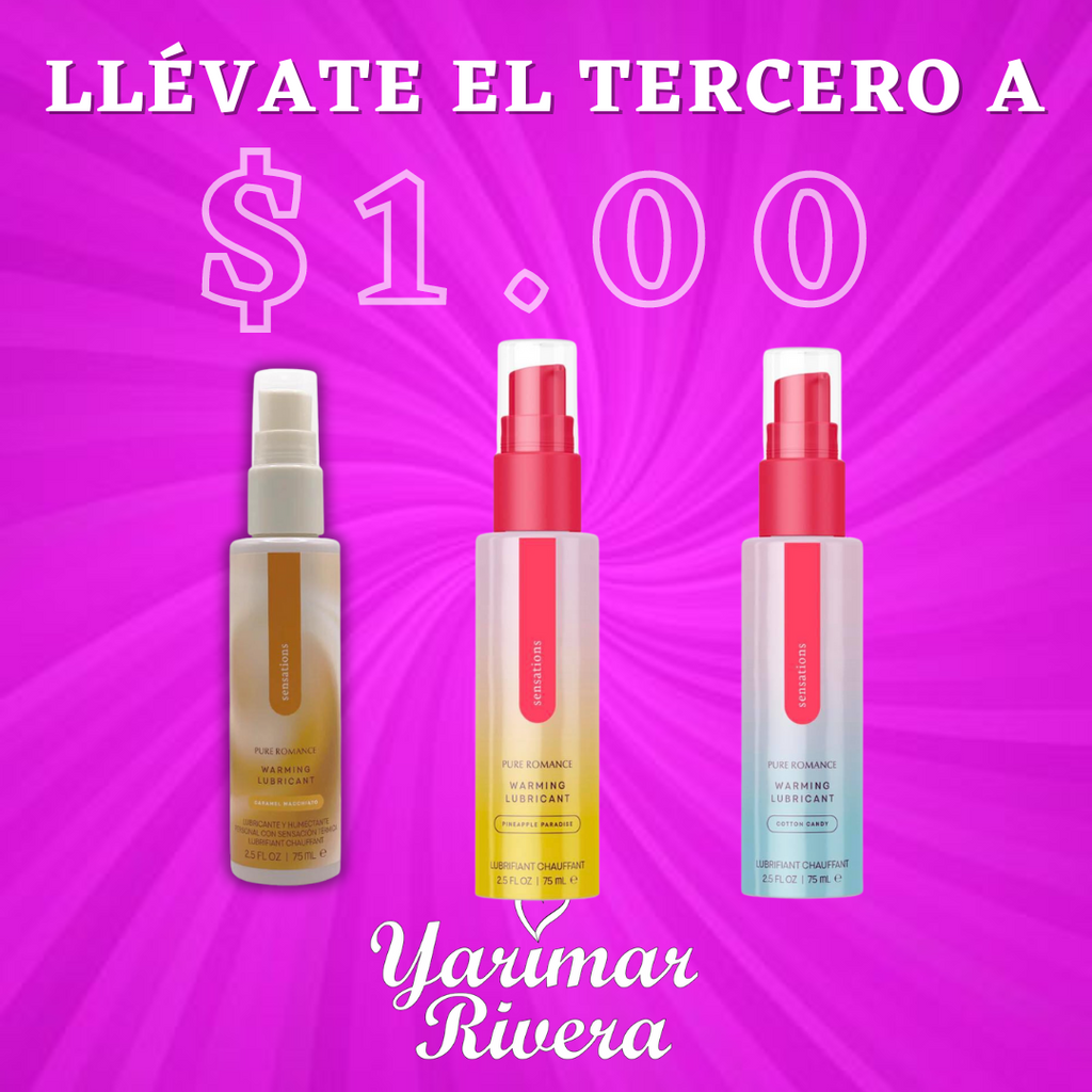 Trío Pack Sensations - Compra 2 y llévate el tercero en $1