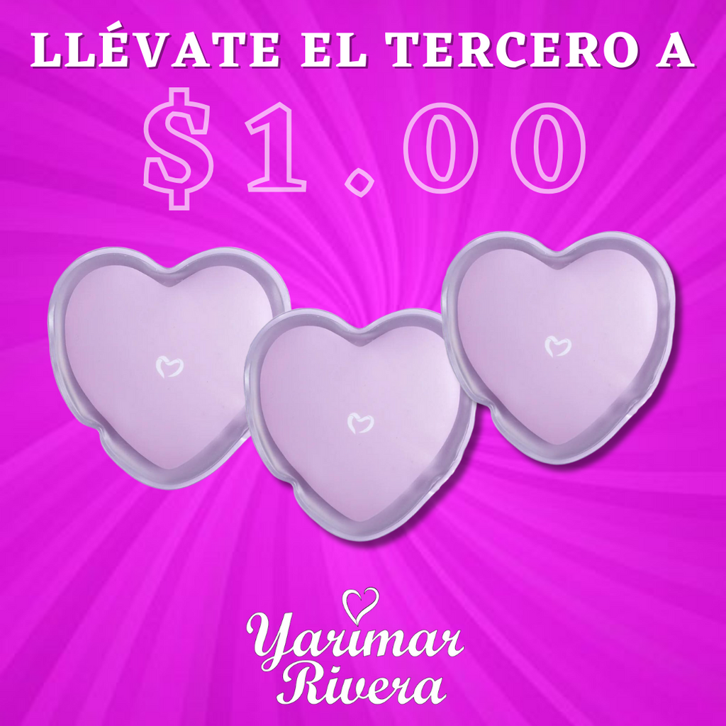 Trio Pack de Heart Massager - Compra 2 y llévate el tercero a $1.00