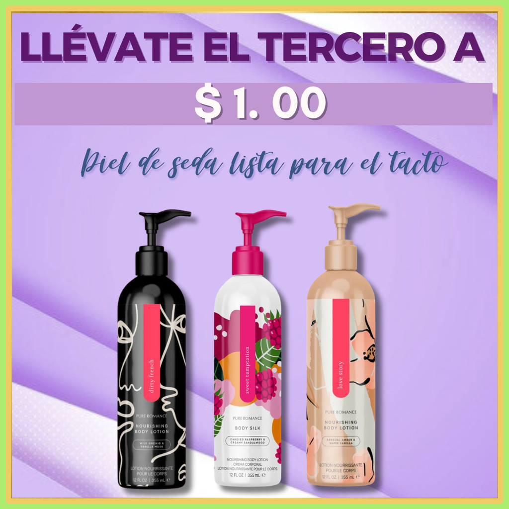TRIO PACK CREMA CORPORAL - Compras 2 Cremas y llévate la tercera en $1