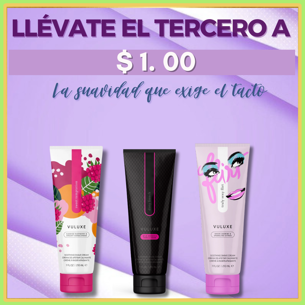 TRIO PACK DE VULUXE-  Compra 2 y llévate el tercero en $1