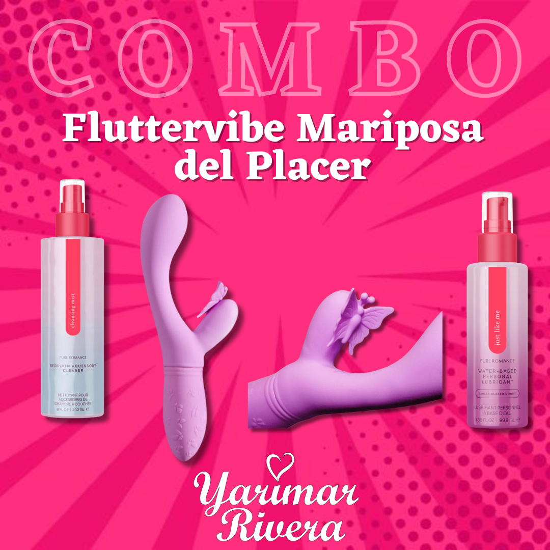 Combo Fluttervibe - Mariposa del Placer