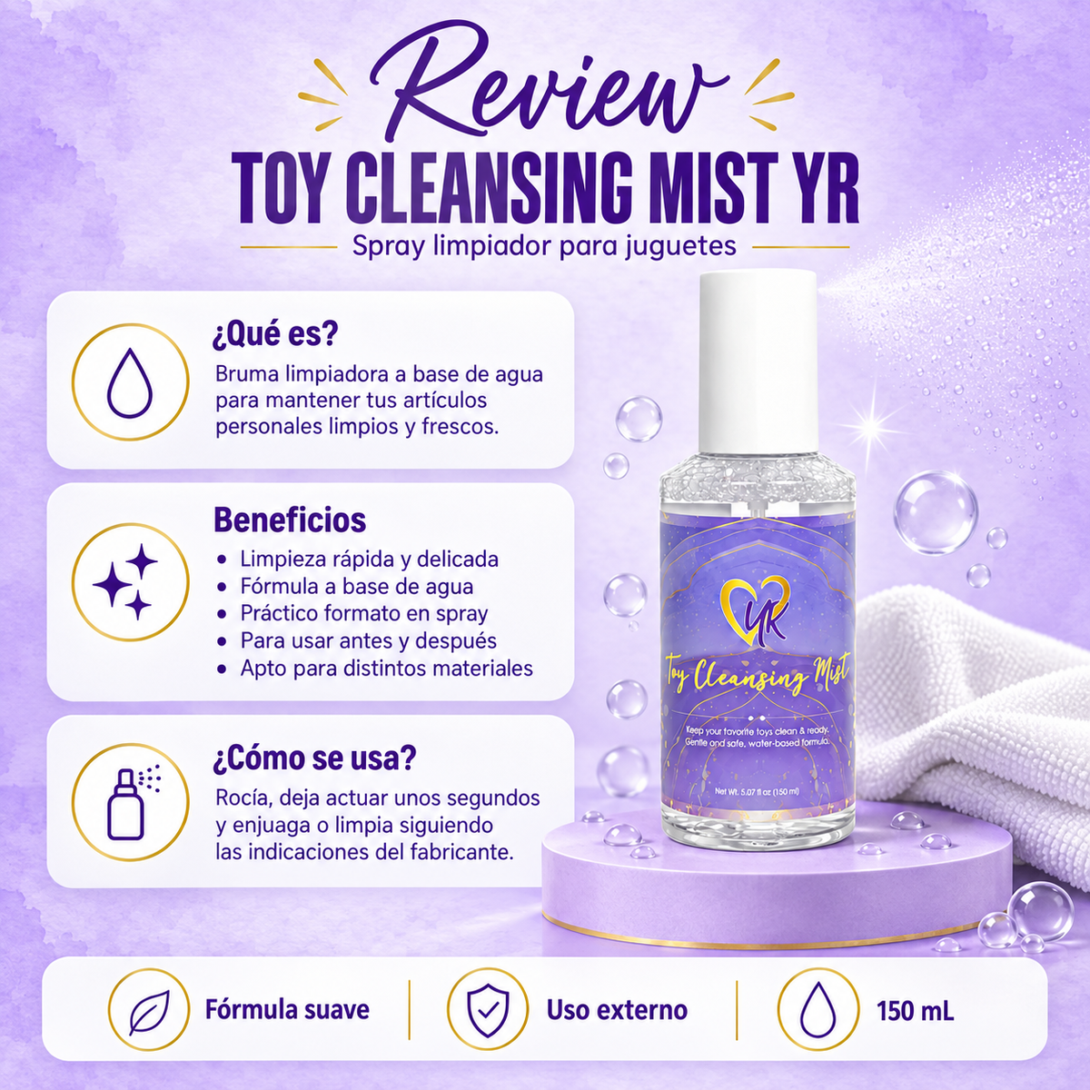 Toy Cleansing Mist YR
