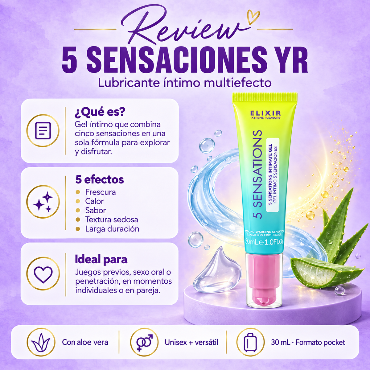5 Sensaciones YR
