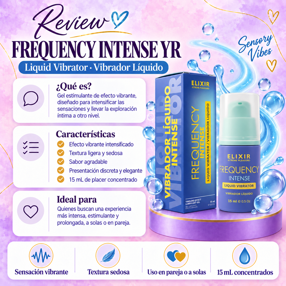 Vibrador Liquido YR