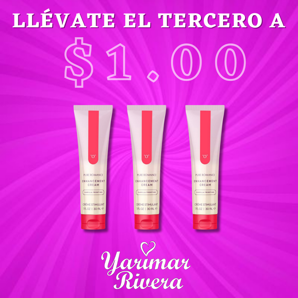 Trio Pack de Crema O - Compra 2 y llévate el tercero a $1.00