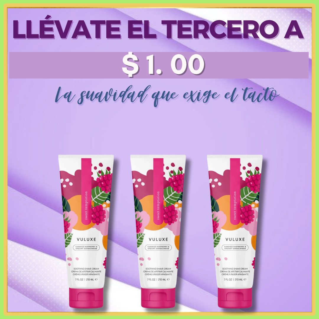 TRIO PACK DE VULUXE-  Compra 2 y llévate el tercero en $1