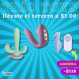 Trío Pack de Juguetes Compra 2 y el Tercero en $1.00 - Grupo 35