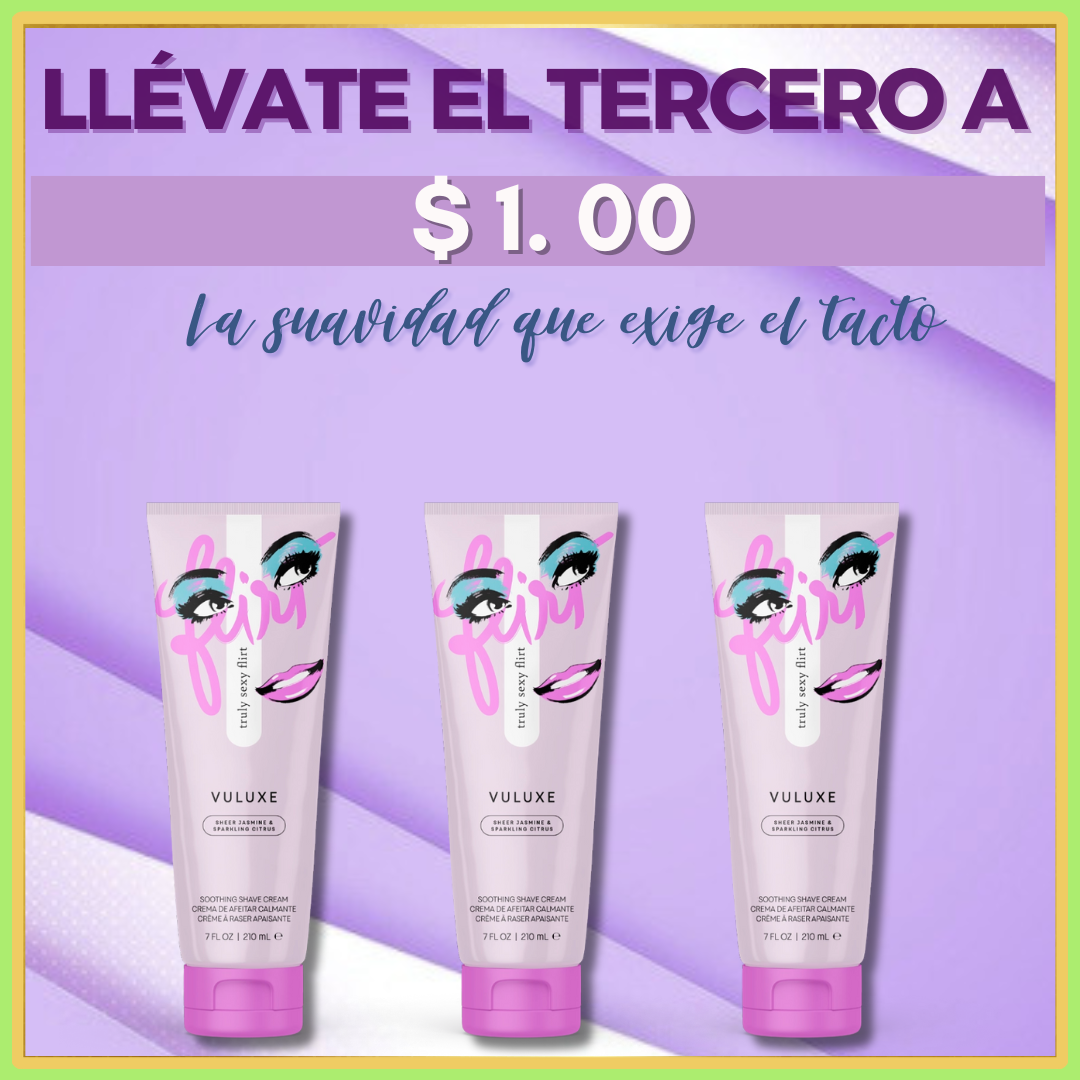 TRIO PACK DE VULUXE-  Compra 2 y llévate el tercero en $1