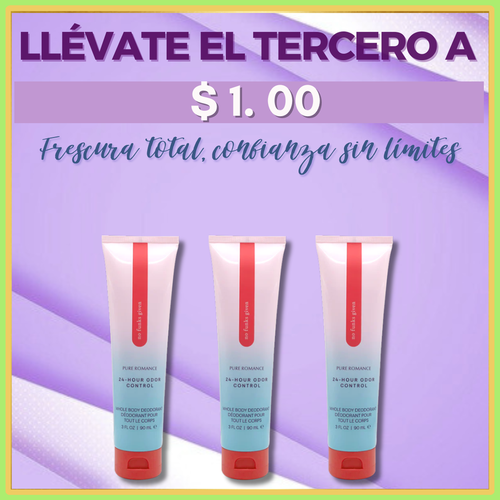 Trío No Funks Given Compra 2 y Llévate el Tercero por $1