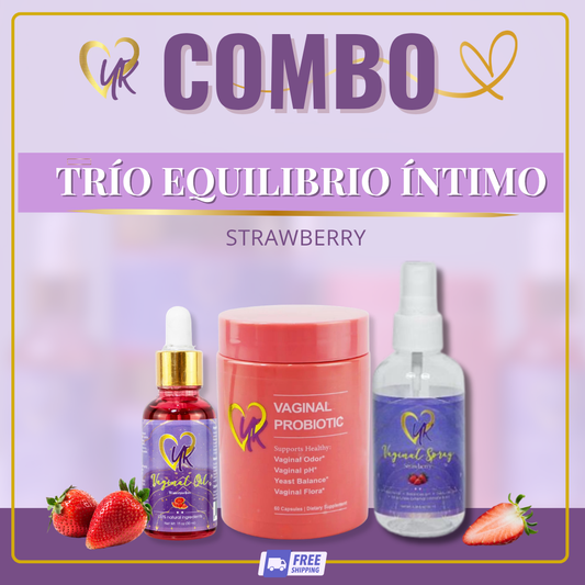 Trío Equilibrio Íntimo YR - Strawberry