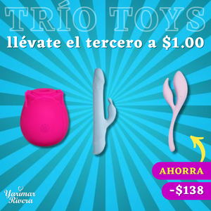 Trío Pack de Juguetes Compra 2 y el Tercero en $1.00 - Grupo 1