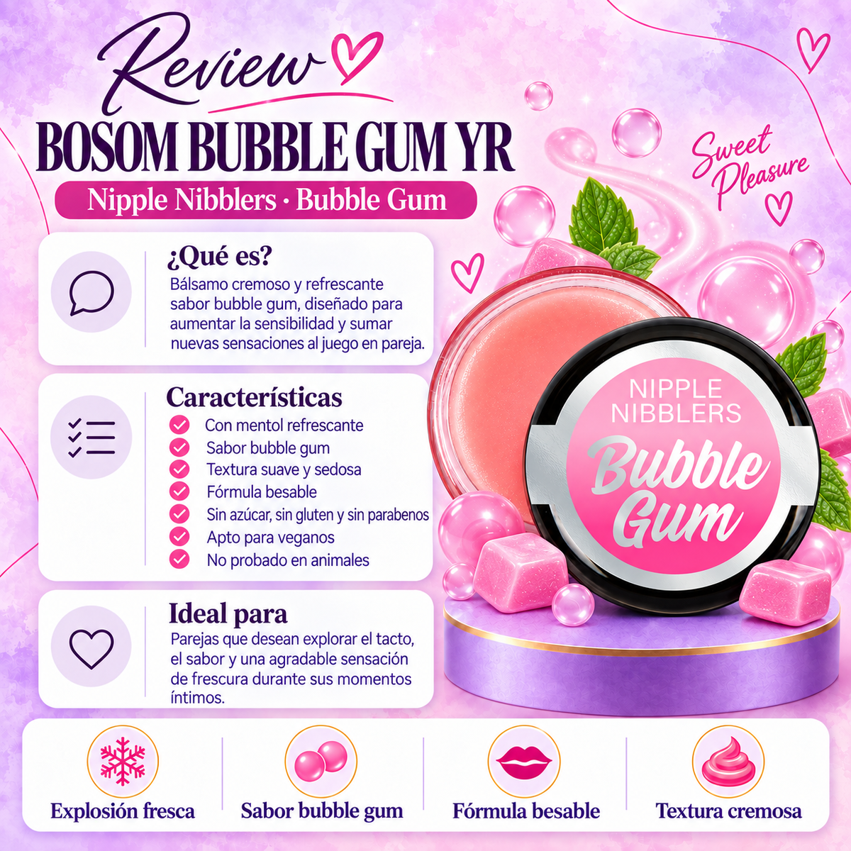 Bosom Bubble gum YR