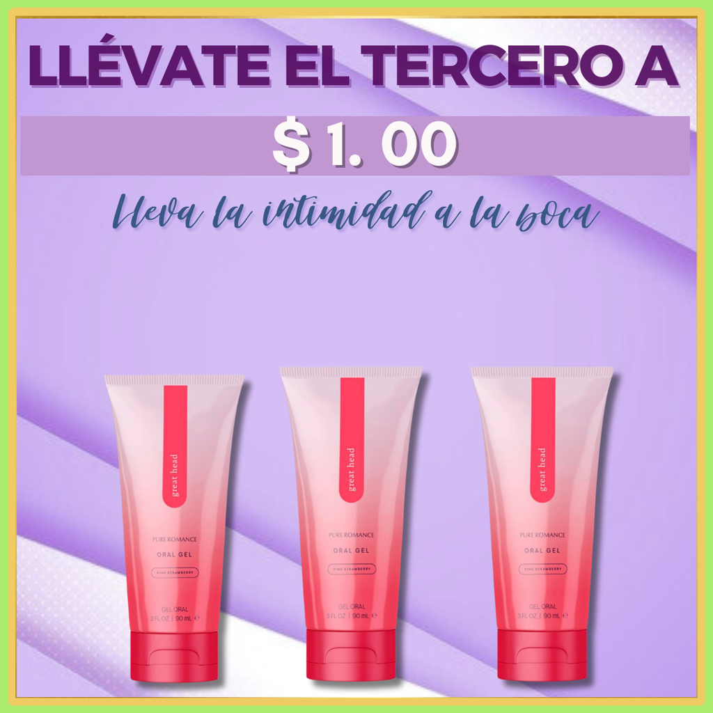 Trio Pack de Great Head - Compra 2 y llévate el tercero a $1.00