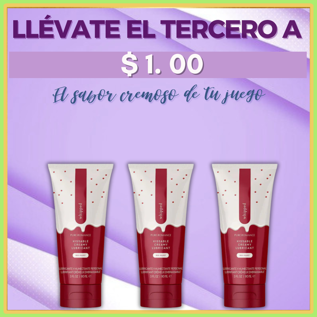 Trio Pack de Whipped - Compra 2 y llévate el tercero a $1.00