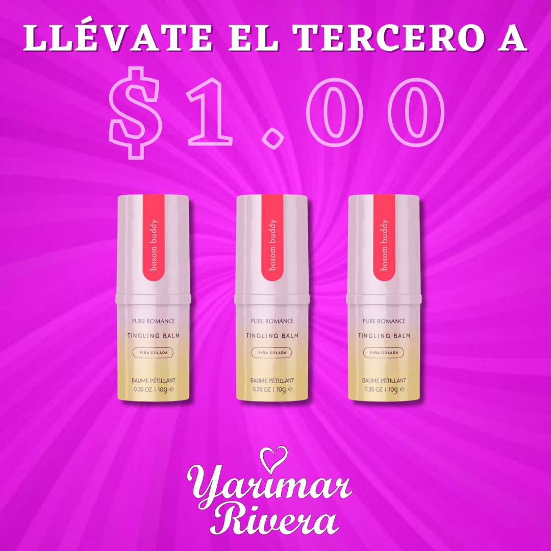 TRIO PACK DE BOSOM BUDDY -  Compra 2 y llévate el tercero en $1