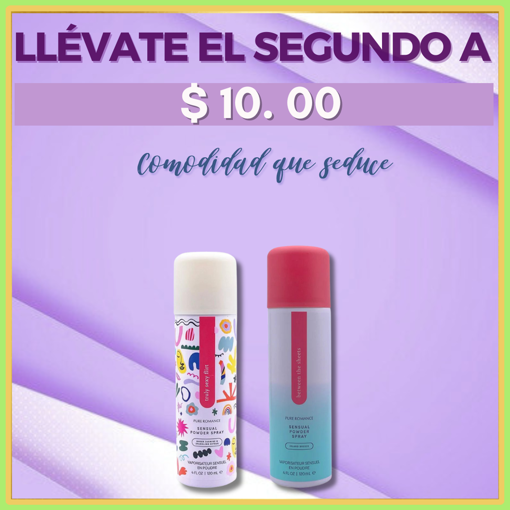 DOBLE PACK BETWEEN THE SHEETS -  Compra 1 y llévate el segundo en $10