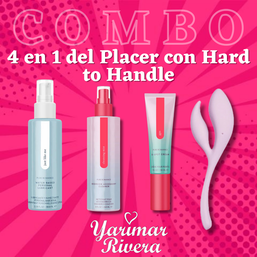 4 en 1 del Placer con Hard to Handle