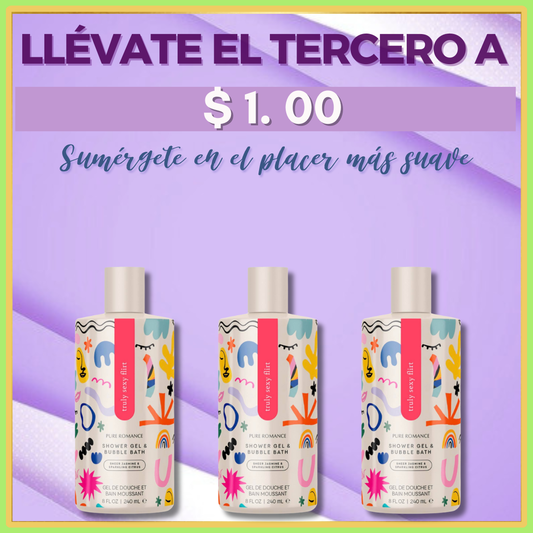 TRIO PACK SHOWER GEL -  Compra 2 y llévate el tercero en $1