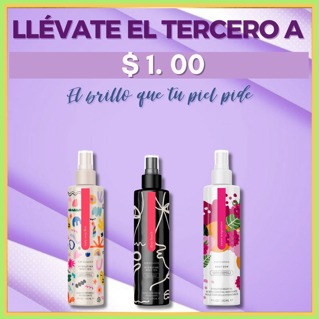TRIO PACK DE BODY DEW -  Compra 2 y llévate el tercero en $1