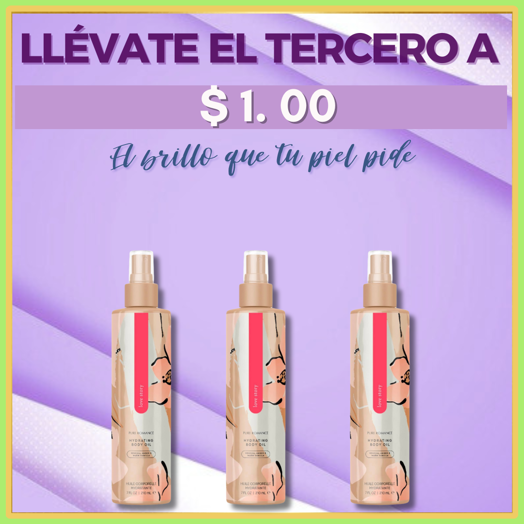 TRIO PACK DE BODY DEW -  Compra 2 y llévate el tercero en $1