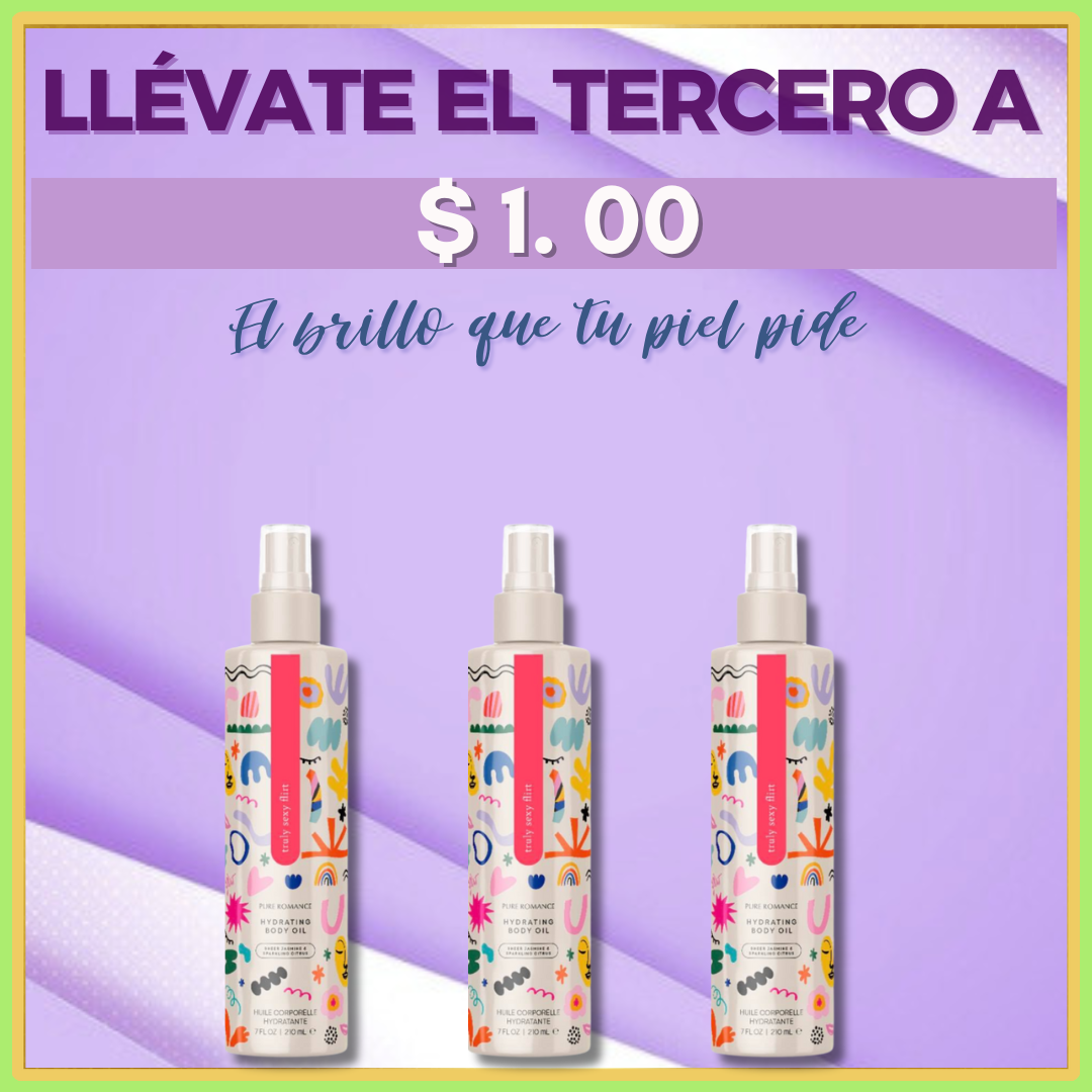 TRIO PACK DE BODY DEW -  Compra 2 y llévate el tercero en $1