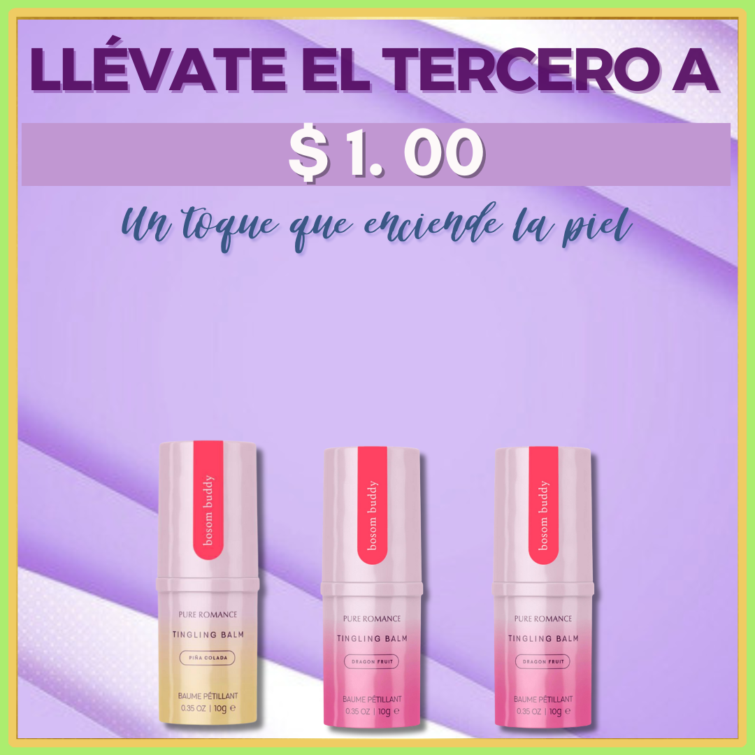 TRIO PACK DE BOSOM BUDDY -  Compra 2 y llévate el tercero en $1