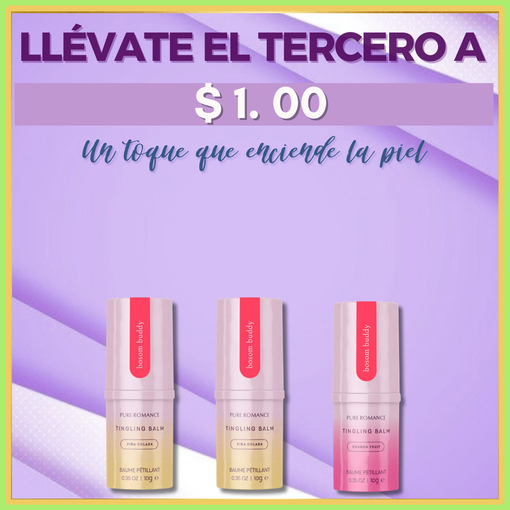 TRIO PACK DE BOSOM BUDDY -  Compra 2 y llévate el tercero en $1