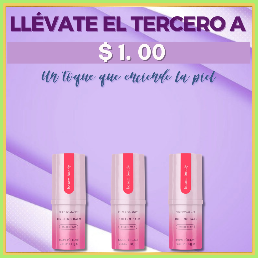 TRIO PACK DE BOSOM BUDDY -  Compra 2 y llévate el tercero en $1