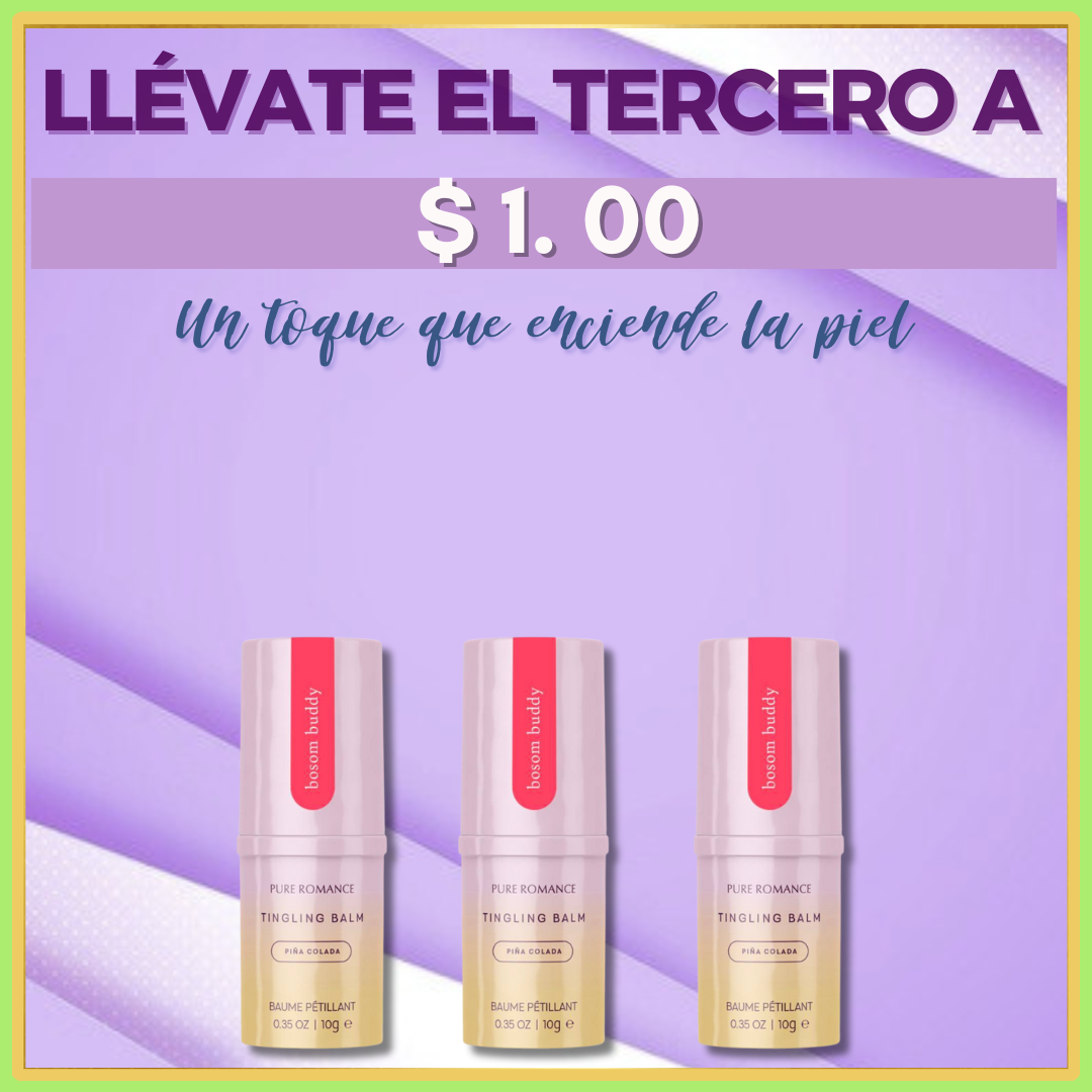 TRIO PACK DE BOSOM BUDDY -  Compra 2 y llévate el tercero en $1