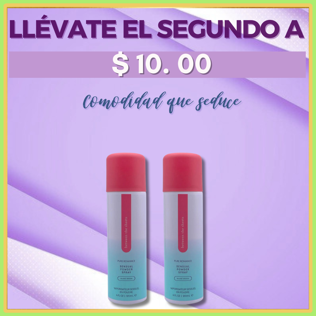 DOBLE PACK BETWEEN THE SHEETS -  Compra 1 y llévate el segundo en $10