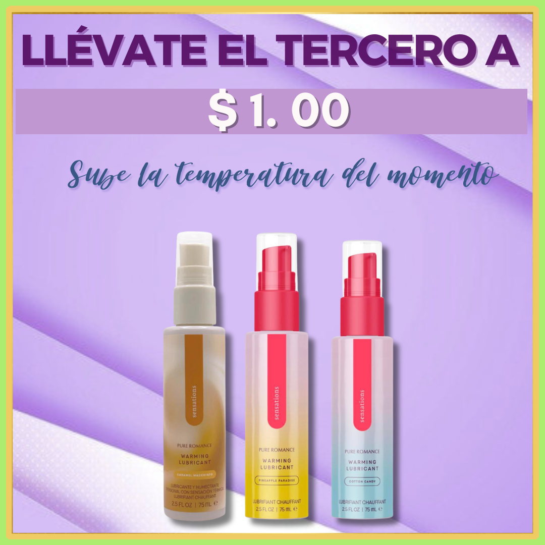 Trío Pack Sensations - Compra 2 y llévate el tercero en $1