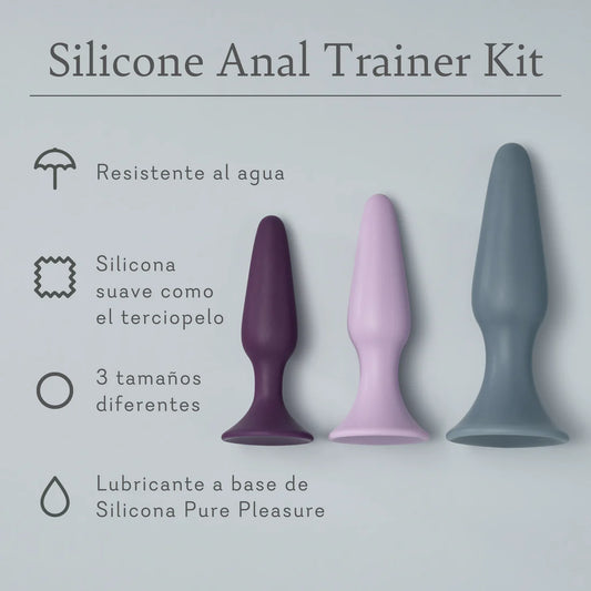 Silicone Anal Trainer Kit
