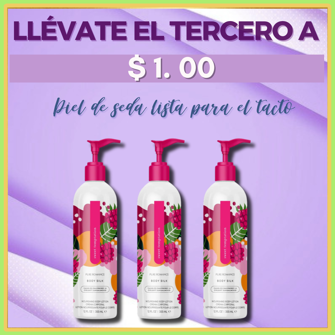 TRIO PACK CREMA CORPORAL - Compras 2 Cremas y llévate la tercera en $1