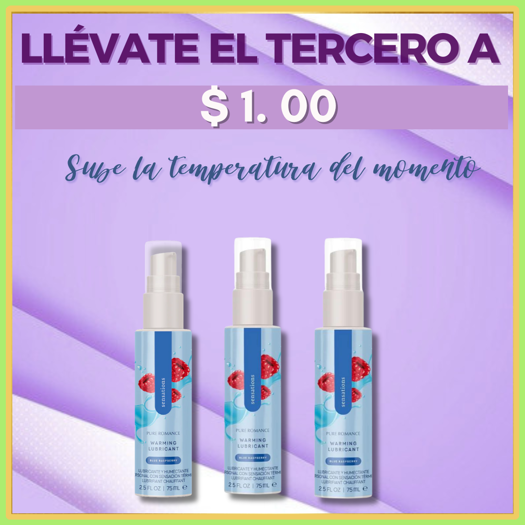 Trío Pack Sensations - Compra 2 y llévate el tercero en $1