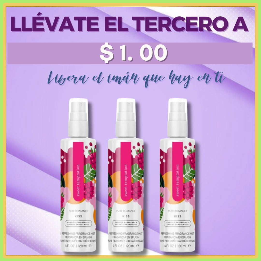 TRIO PACK DE KISS -  Compra 2 y llévate el tercero en $1