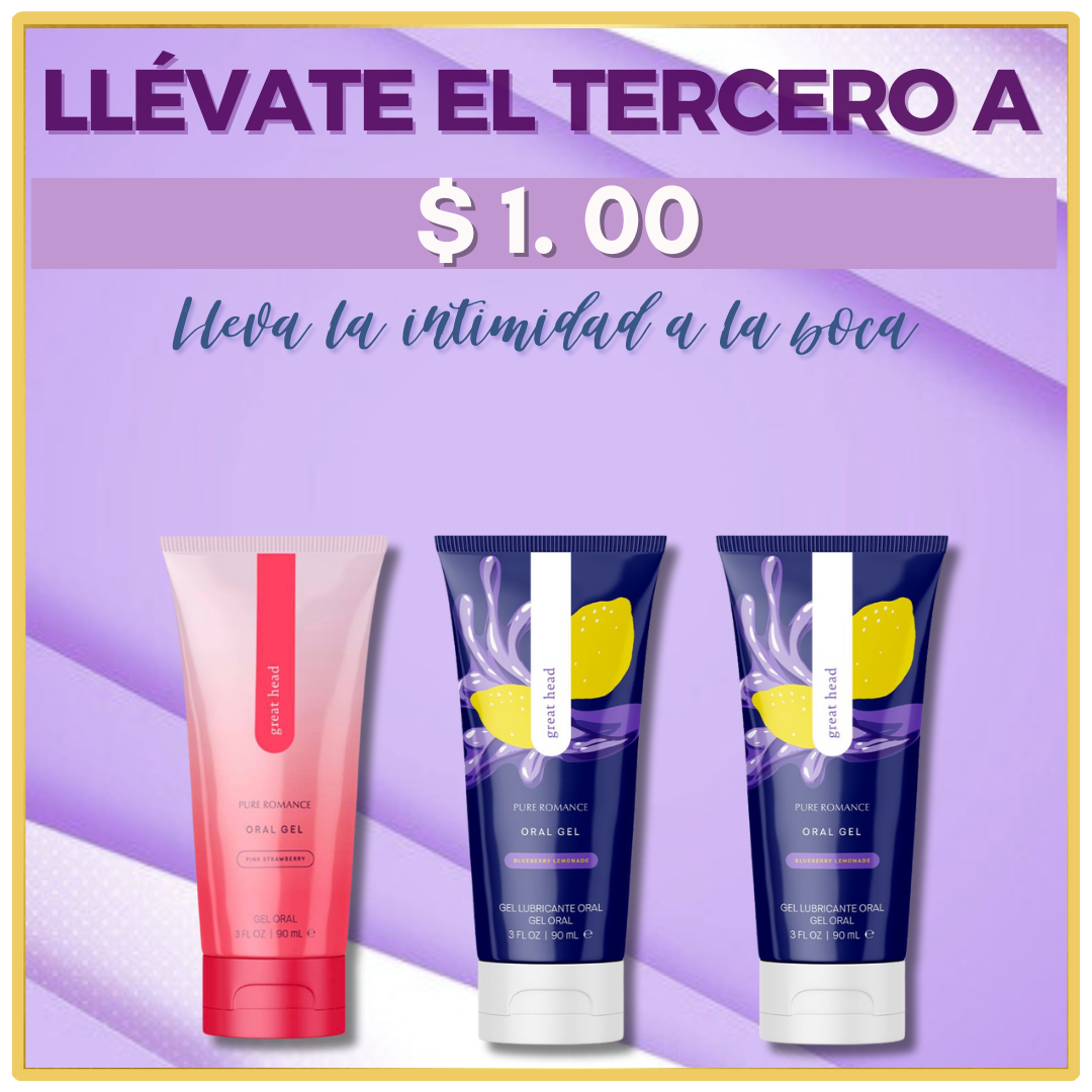 Trio Pack de Great Head - Compra 2 y llévate el tercero a $1.00