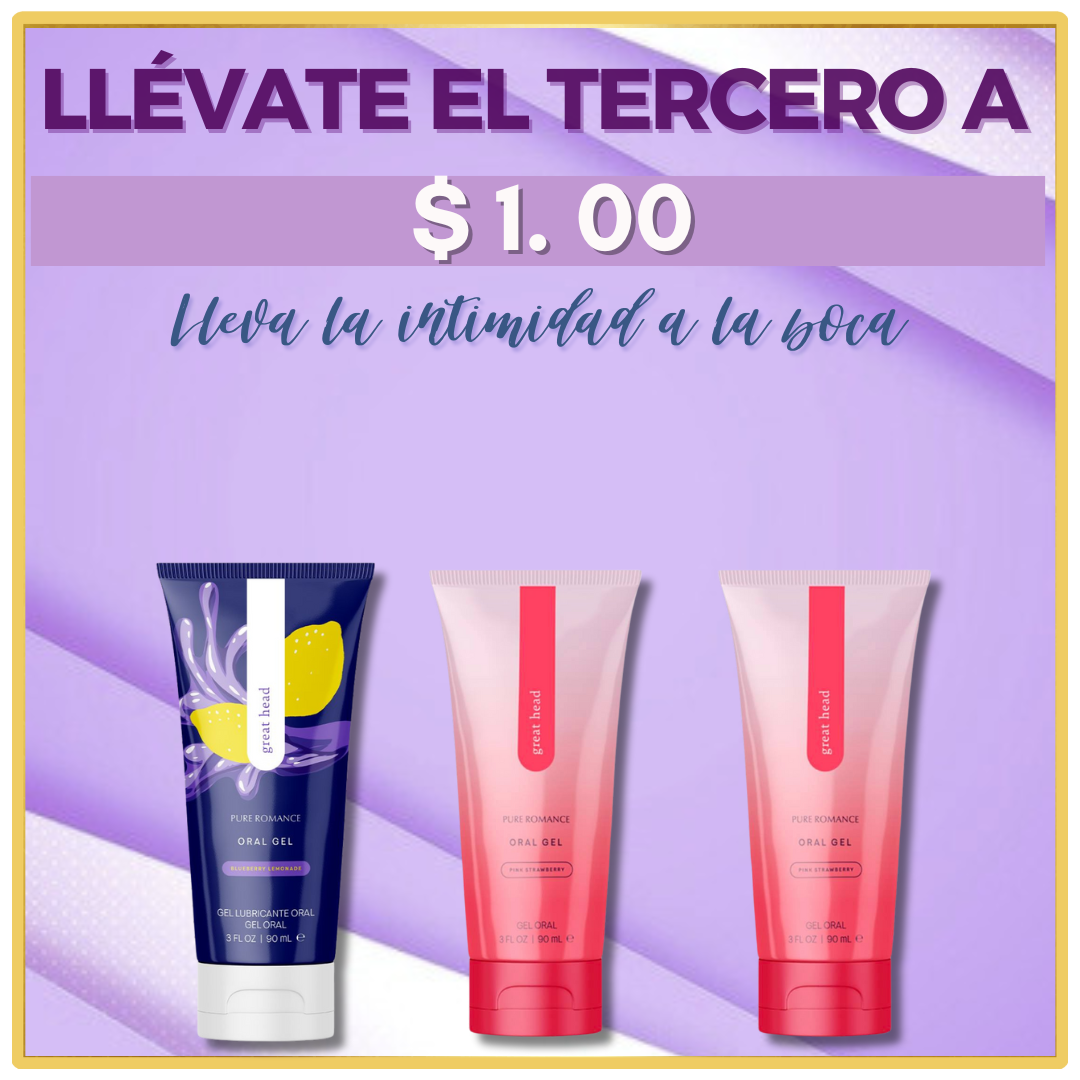 Trio Pack de Great Head - Compra 2 y llévate el tercero a $1.00